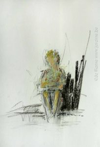 Comment une heure passe-t-elle?, dessin