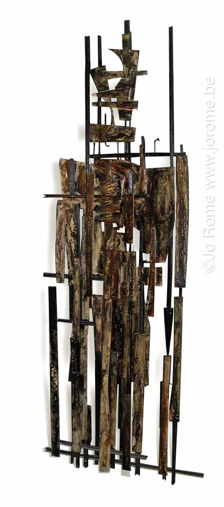 Civilisation, sculpture acier et polyester, 1967